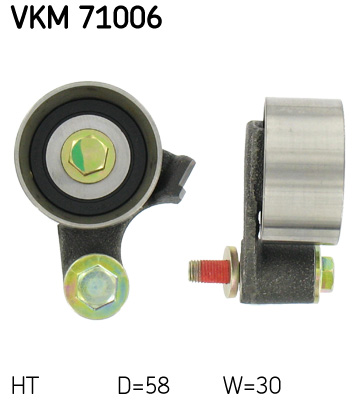 Rullo tenditore, Cinghia dentata - VKM 71006 SKF